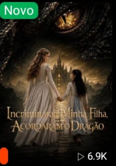 Capa da minisserie Incriminaram Minha Filha Incriminaram o Dragão