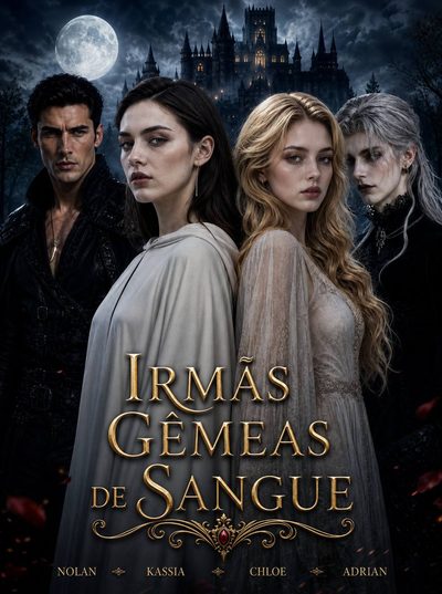 Capa da minisserie Irmãs Gêmeas de Sangue