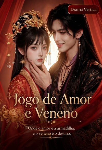 Capa da minisserie Jogo de Amor e Veneno