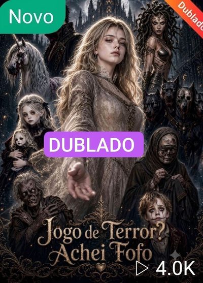 Capa da minisserie Jogo de Terror Achei Fofo