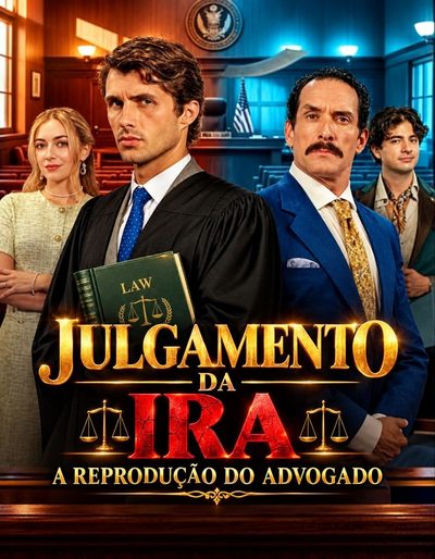 Capa da minisserie Julgamento da Ira a Reprodução do Advogado