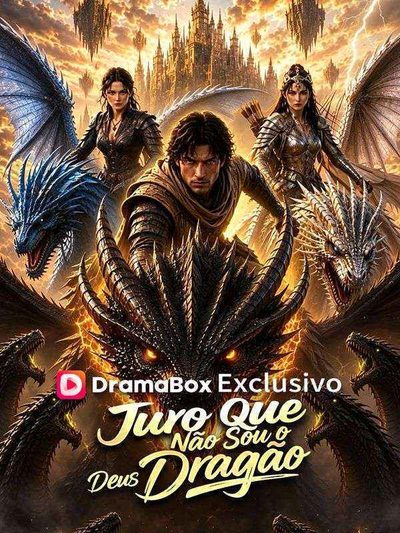 Capa da minisserie Juro que Não Sou o Deus Dragão -