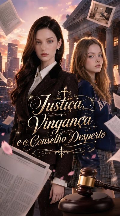 Capa da minisserie Justiça, Vingança e o Conselho Desperto