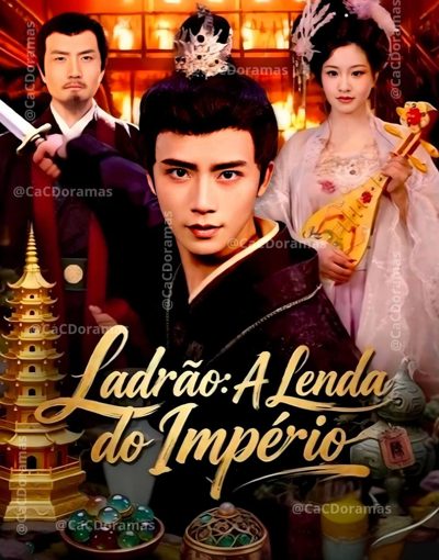 Capa da minisserie Ladrão a Lenda do Império