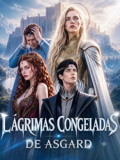 Capa da minisserie Lágrimas Congeladas de Asgard -