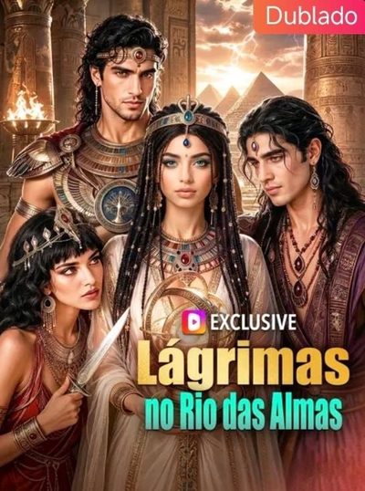 Capa da minisserie Lágrimas no Rio das Almas