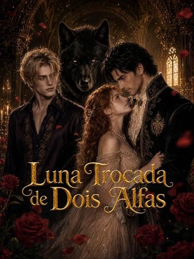 Capa da minisserie Luna Trocada de Dois Alfas