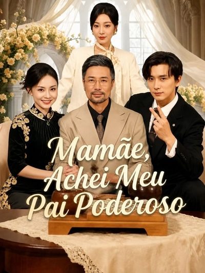 Capa da minisserie Mamãe, Não Tenha Medo, Encontrei Meu Pai Poderoso