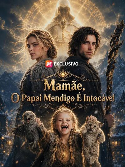 Capa da minisserie Mamãe o Papai Mendigo É Intocável