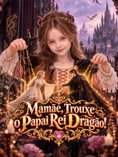 Capa da minisserie Mamãe Trouxe o Papai Rei Dragão