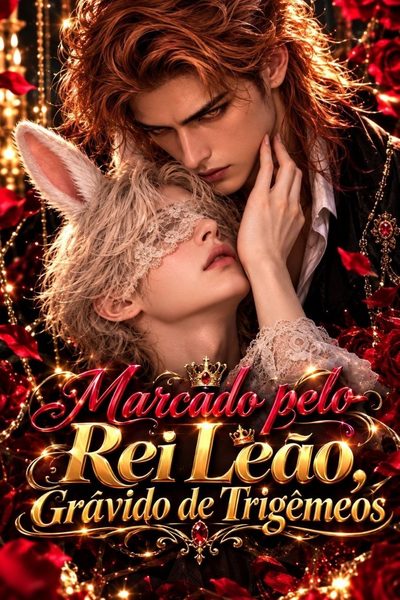 Capa da minisserie Marcado Pelo Rei Leão, Grávido de Trigémeos Bl