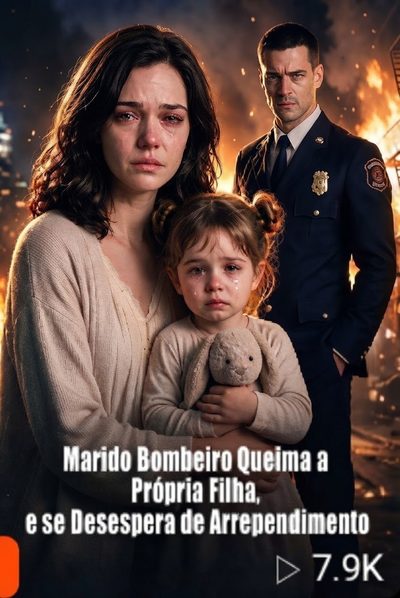 Capa da minisserie Marido Bombeiro Queima a Própria Filha, e Se Desespera de Arrependimento