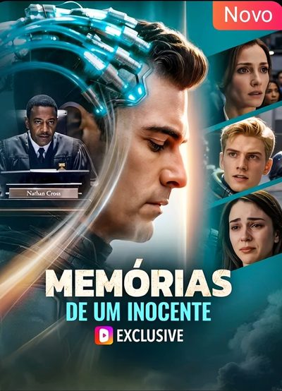 Capa da minisserie Memórias de Um Inocente