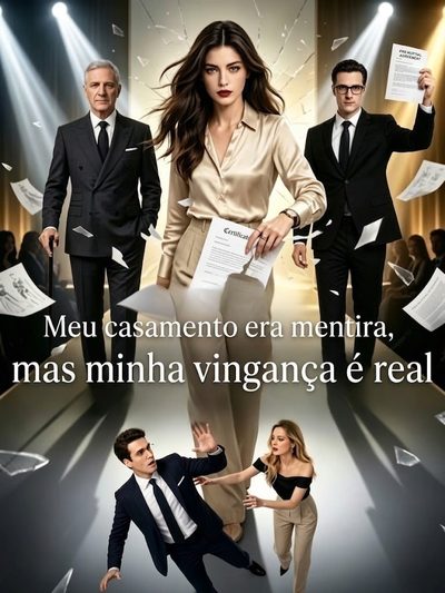 Capa da minisserie Meu Casamento Era Mentira, Mas Minha Vingança É Real