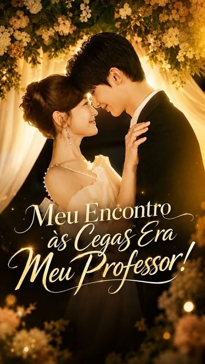 Capa da minisserie Meu Encontro Ás Cegas Era Meu Professor