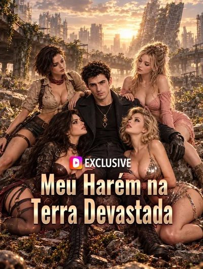Capa da minisserie Meu Harém na Terra Devastada