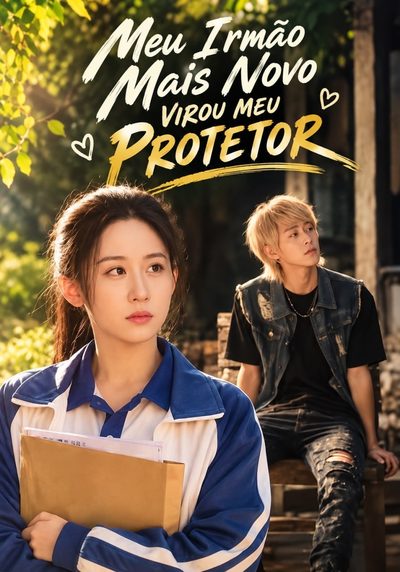 Capa da minisserie Meu Irmão Mais Novo Virou Meu Protetor