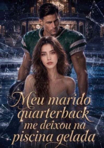 Capa da minisserie Meu Marido Quarterback Me Deixou na Piscina Gelada