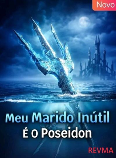 Capa da minisserie Meu Maridoi Inútil É o Poseidon