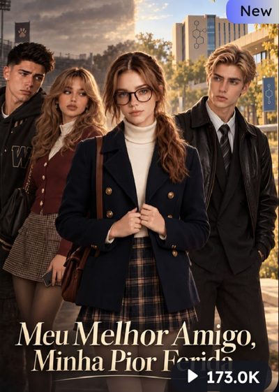 Capa da minisserie Meu Melhor Amigo, Minha Pior Ferida