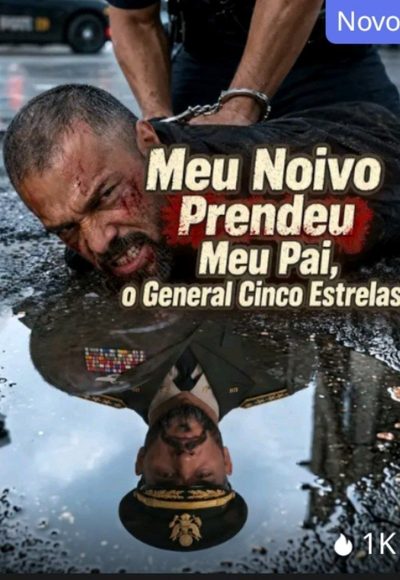 Capa da minisserie Meu Noivo Prendeu Meu Pai, o General Cinco Estrelas