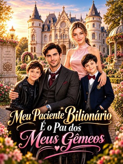 Capa da minisserie Meu Paciente Bilionário É o Pai dos Meus Gêmeos -