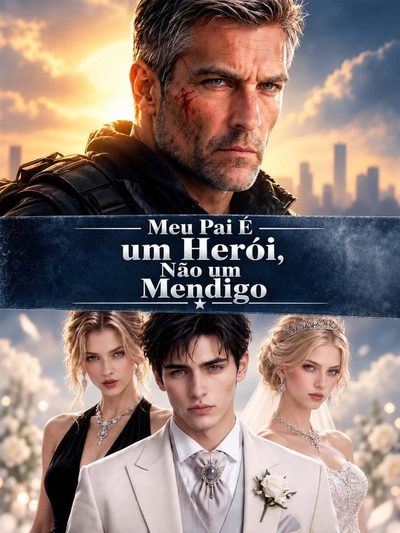 Capa da minisserie Meu Pai É Um Herói Não Um Mendigo -