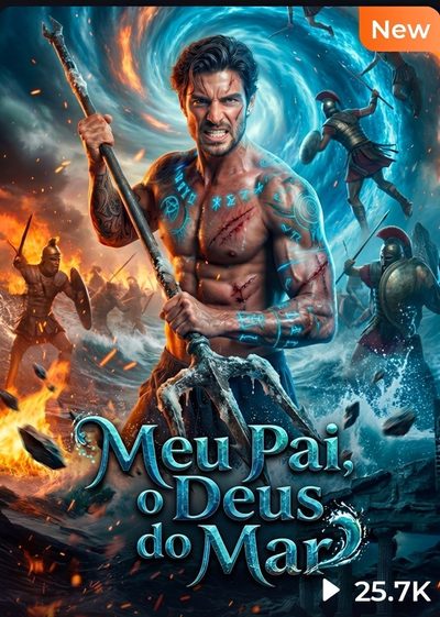 Capa da minisserie Meu Pai, o Deus do Mar