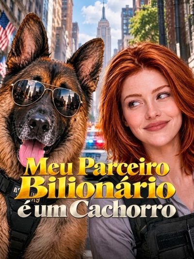 Capa da minisserie Meu Parceiro Bilionario É Um Cachorro