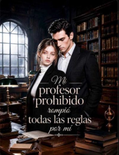 Capa da minisserie Meu Professor Proibido Quebrou Todas as Regras por Mim