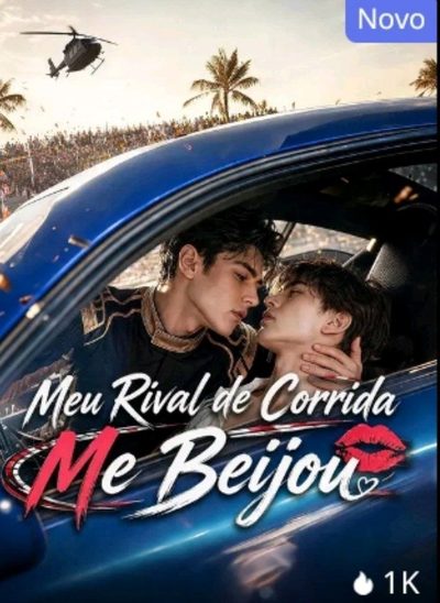 Capa da minisserie Meu Rival de Corrida Me Beijou