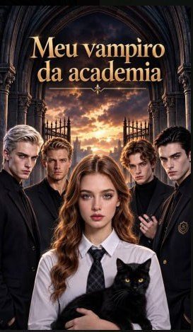 Capa da minisserie Meu Vampiro da Academia