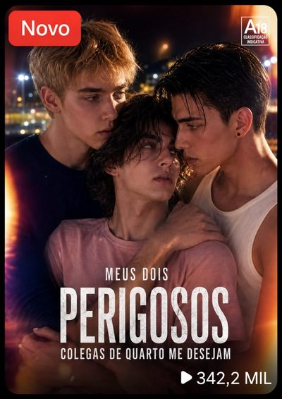 Capa da minisserie Meus Dois Perigosos Colegas de Quarto Me Desejam - Bl