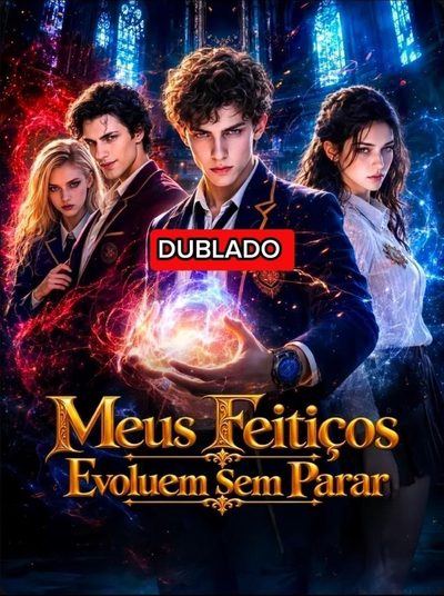 Capa da minisserie Meus Feitiços Evoluem sem Parar
