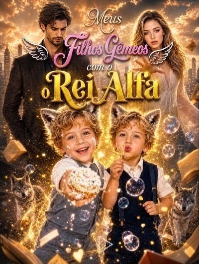 Capa da minisserie Meus Filhos Gêmeos com o Rei Alfa