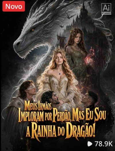 Capa da minisserie Meus Irmãos Imploram Perdão Mas Eu Sou a Rainha do Dragão! dublado