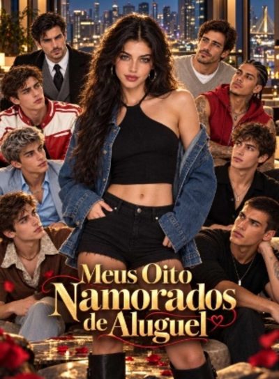 Capa da minisserie Meus Oito Namorados de Aluguel