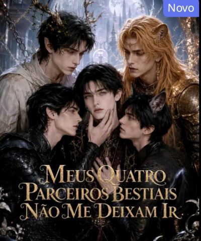 Capa da minisserie Meus Quatro Parceiros Bestiais Não Me Deixam Ir