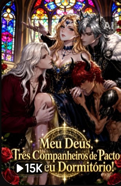 Capa da minisserie Meus Três Companheiros de Pacto no Meu Dormitório