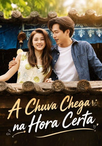 Capa da minisserie Minha Dor Me Levou Até Você a Chuva Chegou na Hora Certa nos Conhecemos Porque Fomos Traídos a Chuva Sabe a Hora Certa We Met Because We Were Betrayed