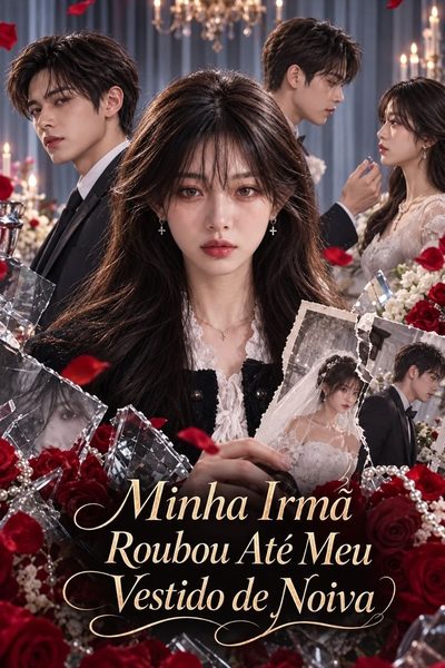 Capa da minisserie Minha Irmã Roubou Até Meu Vestido de Noiva