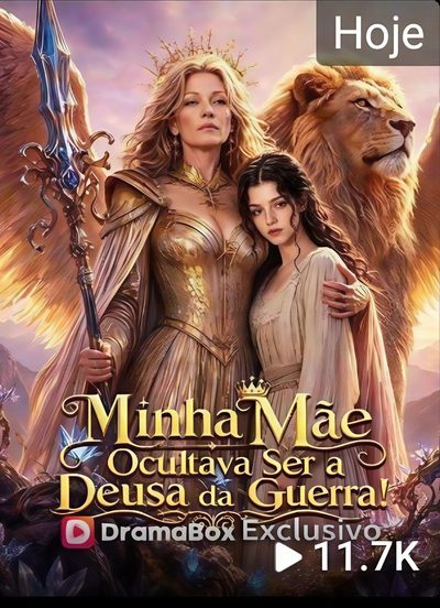 Capa da minisserie Minha Mãe Ocultava Ser a Deusa da Guerra!