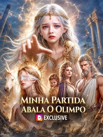 Capa da minisserie Minha Partida Abala o Olimpo