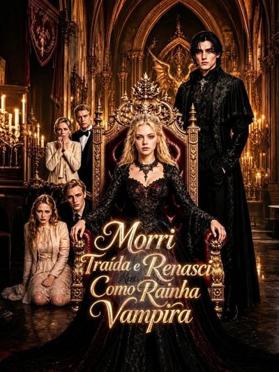 Capa da minisserie Morri Traída e Renasci Como Rainha Vampira