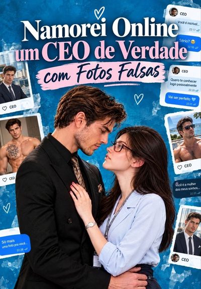 Capa da minisserie Namorei Online Um Ceo de Verdade com Fotos Falsas
