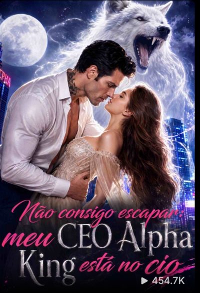 Capa da minisserie Não Consigo Escapar: Meu Alpha King Está no Cio