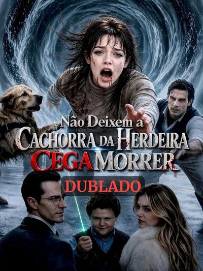 Capa da minisserie Não Deixem a Cachorra da Herdeira Cega Morrer