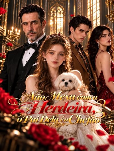 Capa da minisserie Não Mexa com a Herdeira, o Pai Dela É o Chefão