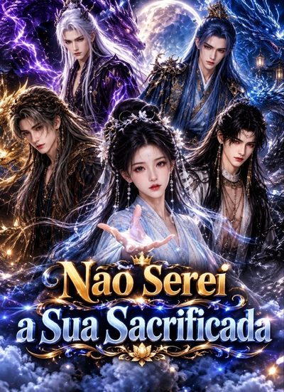 Capa da minisserie Não Serei a Sua Sacrificada