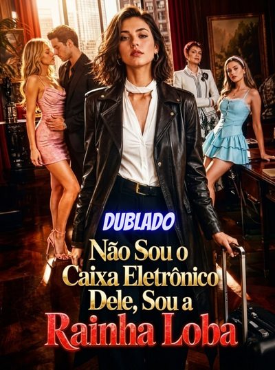 Capa da minisserie Não Sou Mais o Caixa Eletrônico Dele. Sou a Rainha Loba